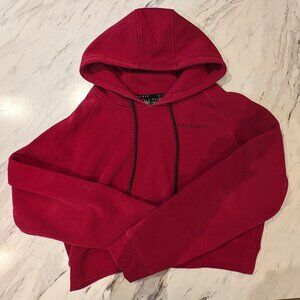 Alphalete - Cropped pullover hoodie